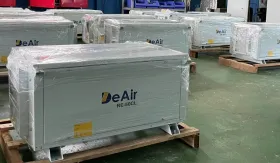 Hàng chục máy hút ẩm treo trần của DeAir được bàn giao sang nước ngoài